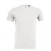 T-shirts smal rond boord stretch zwart en wit